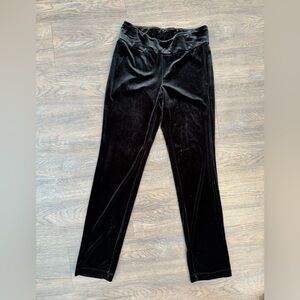 Women’s Ronni Nicole Evenings Black Velvet Pants Size Small
